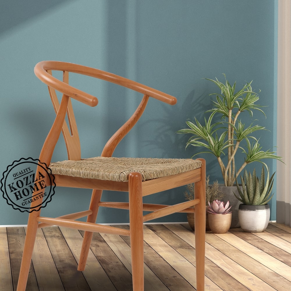 Dublin Hasırlı Sandalye Naturel