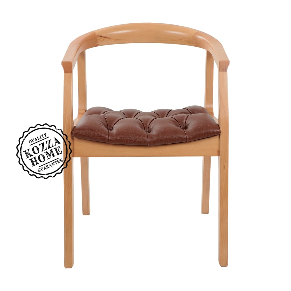 York Sandalye Naturel