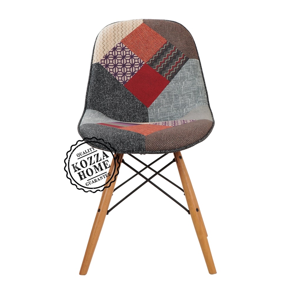 Patchwork Icon Sandalye Naturel