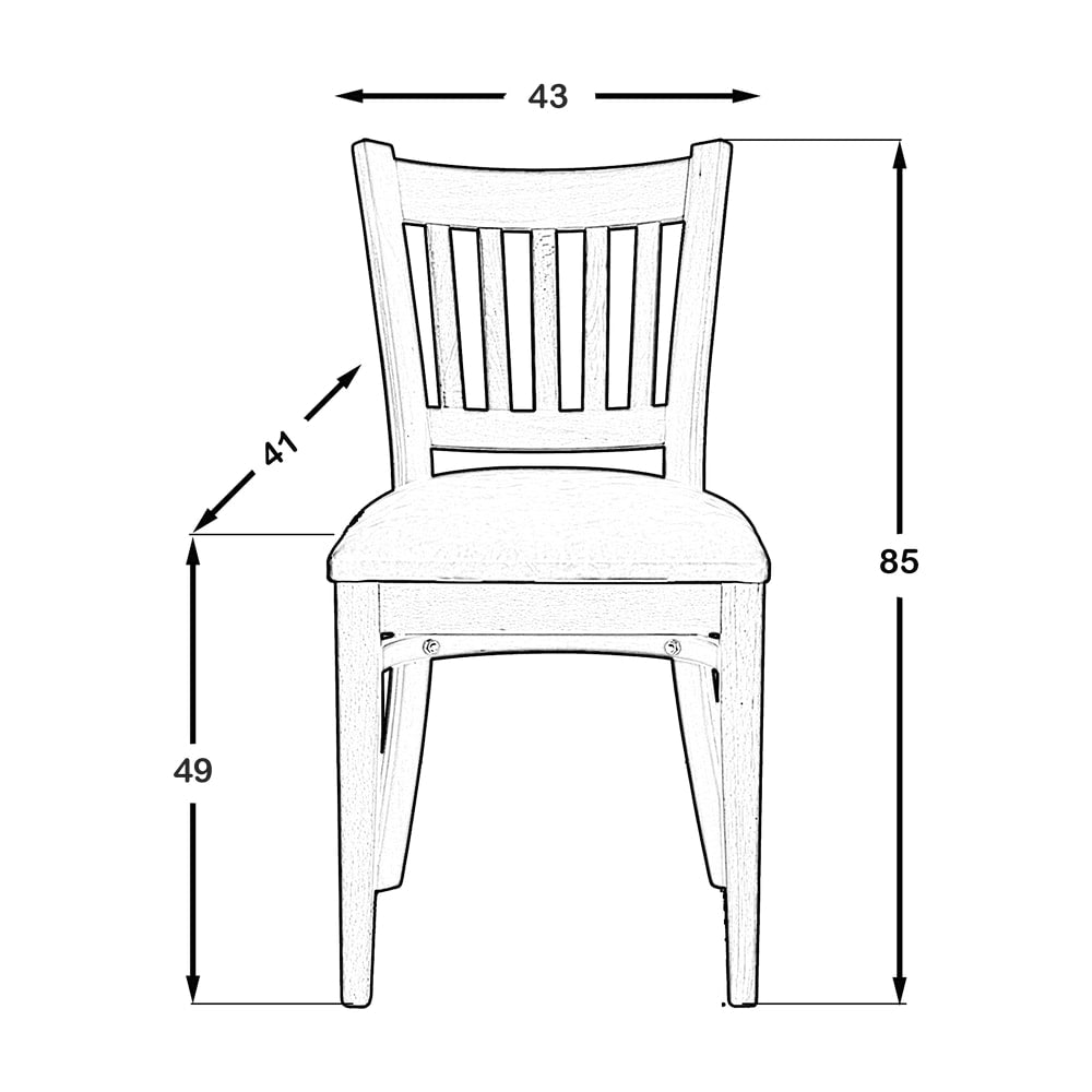 Hooters Sandalye Naturel