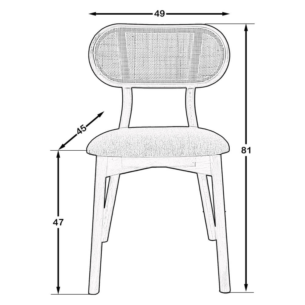 Elise Sandalye Siyah