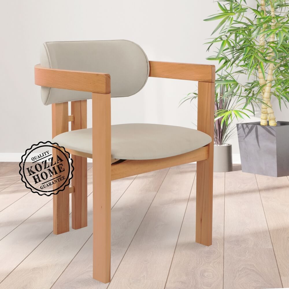 Trio Sandalye Naturel