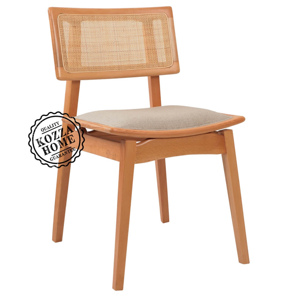 Alberta Sandalye Naturel