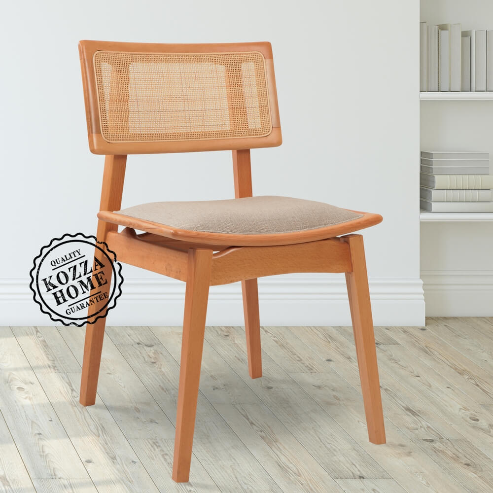 Alberta Sandalye Naturel