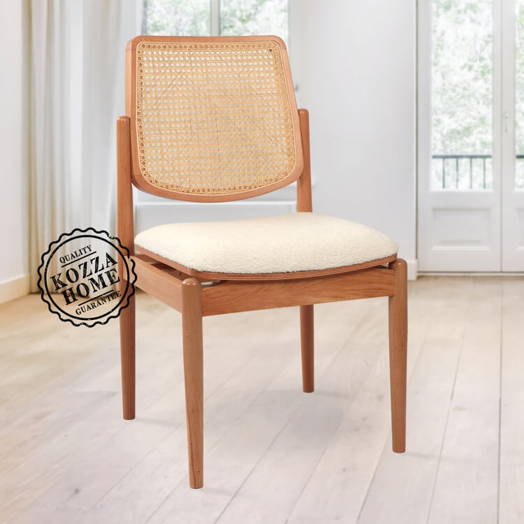 Caren Sandalye (Naturel)