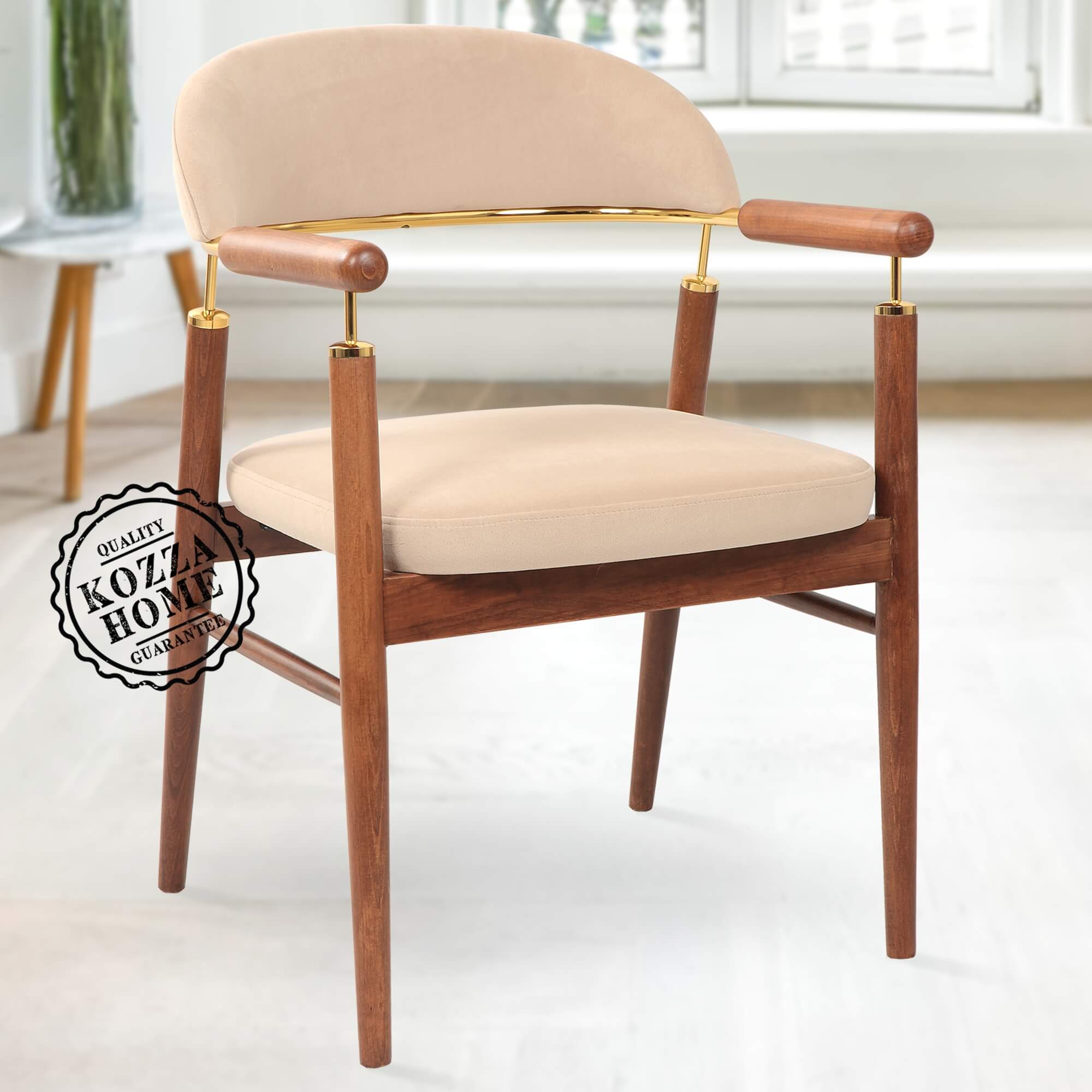 Tetra Sandalye (Ceviz)