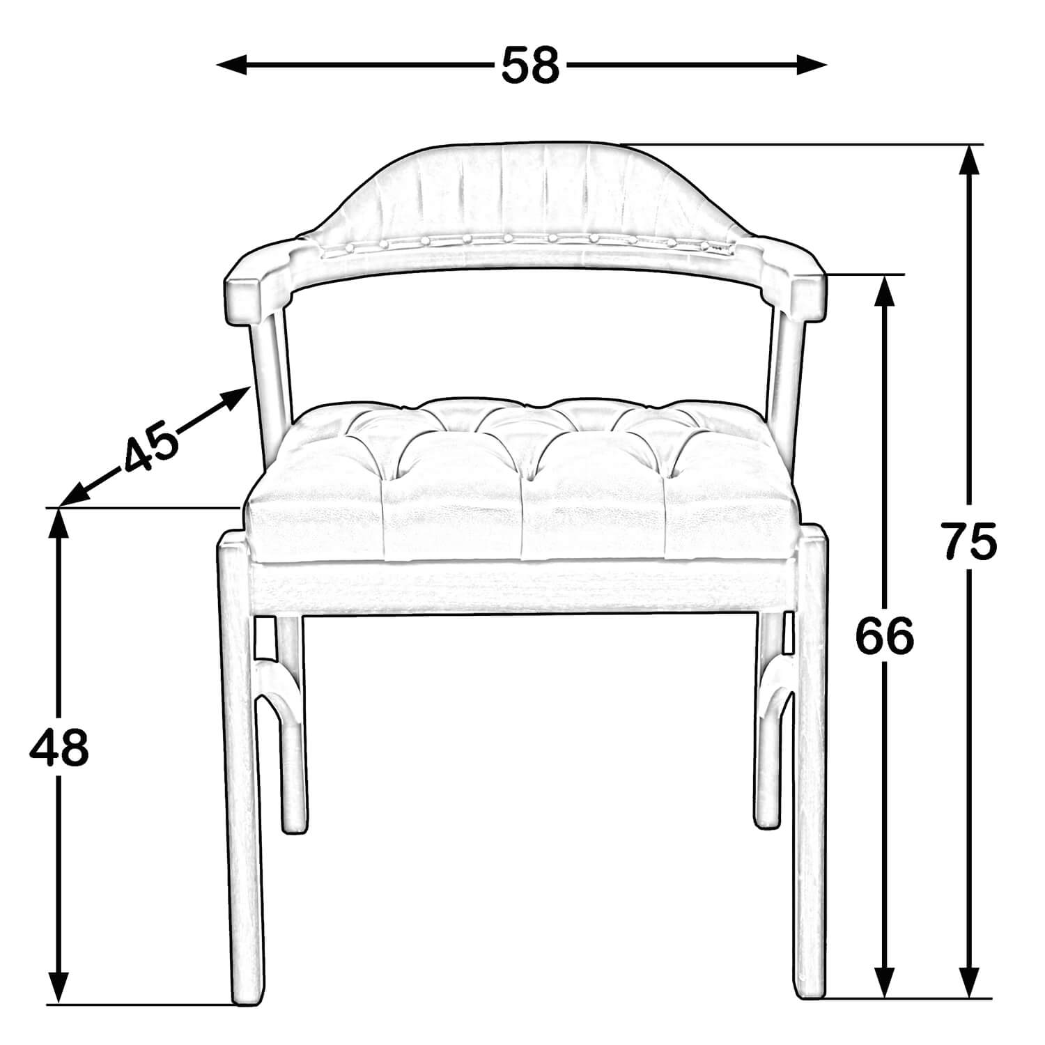 Philip Sandalye (Ceviz)