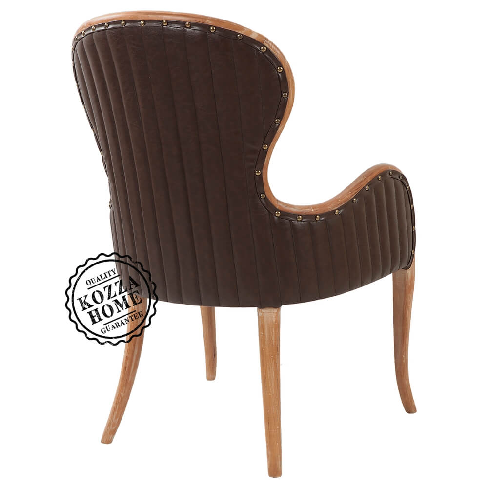 Octopus Sandalye Meşe Eskitme