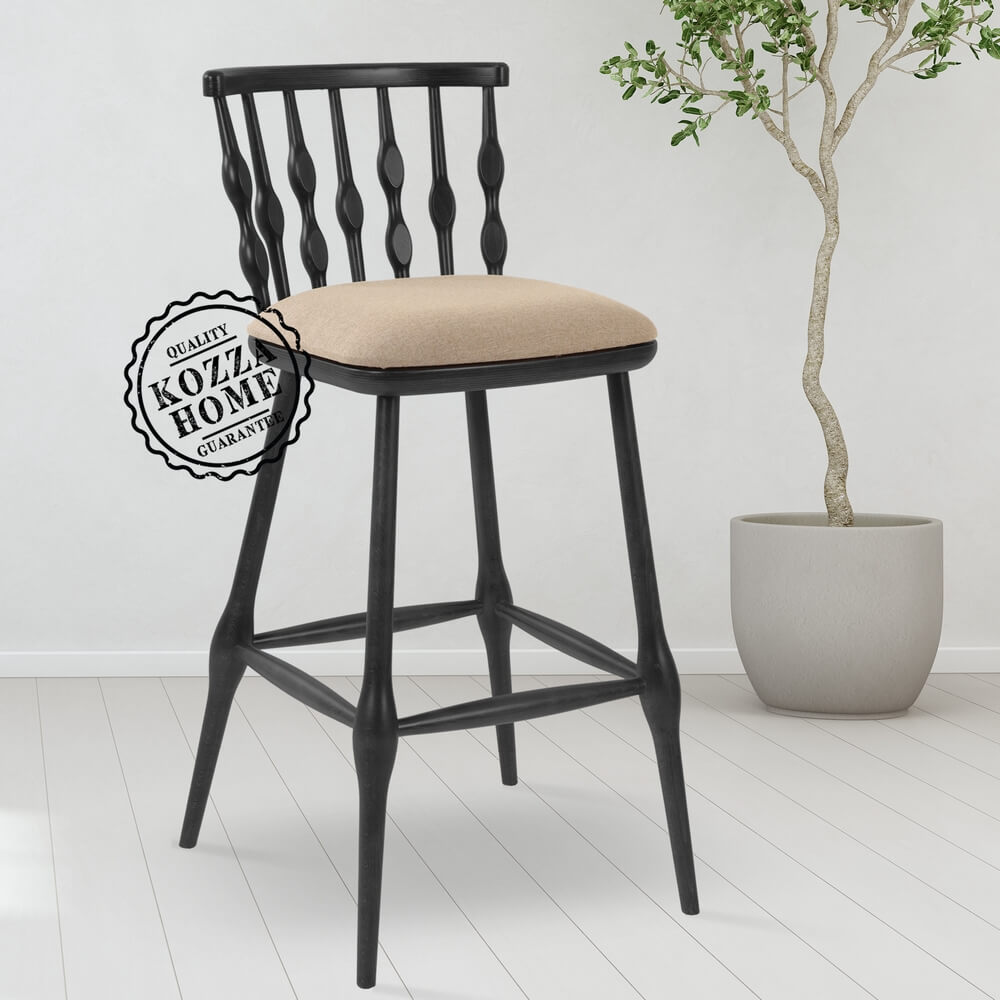 Drop Bar Sandalye (Siyah)