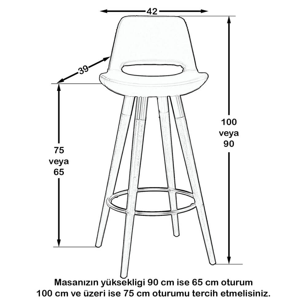 Retro 220 Bar Sandalye