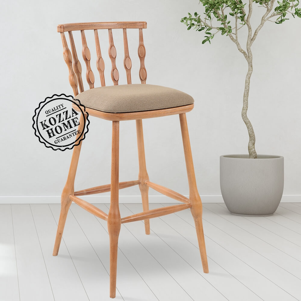 Drop Bar Sandalye (Meşe Eskitme)