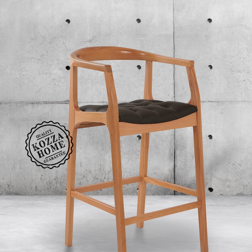 York Bar Sandalyesi (Naturel)