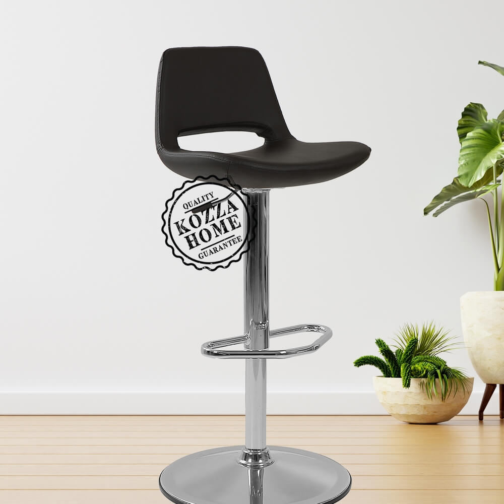 217 Krom Amortisörlü Bar Sandalye