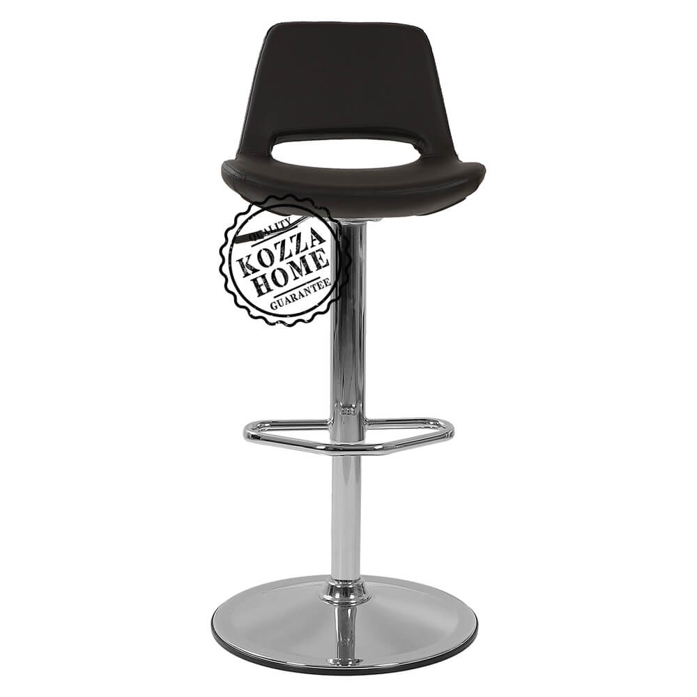 217 Krom Amortisörlü Bar Sandalye