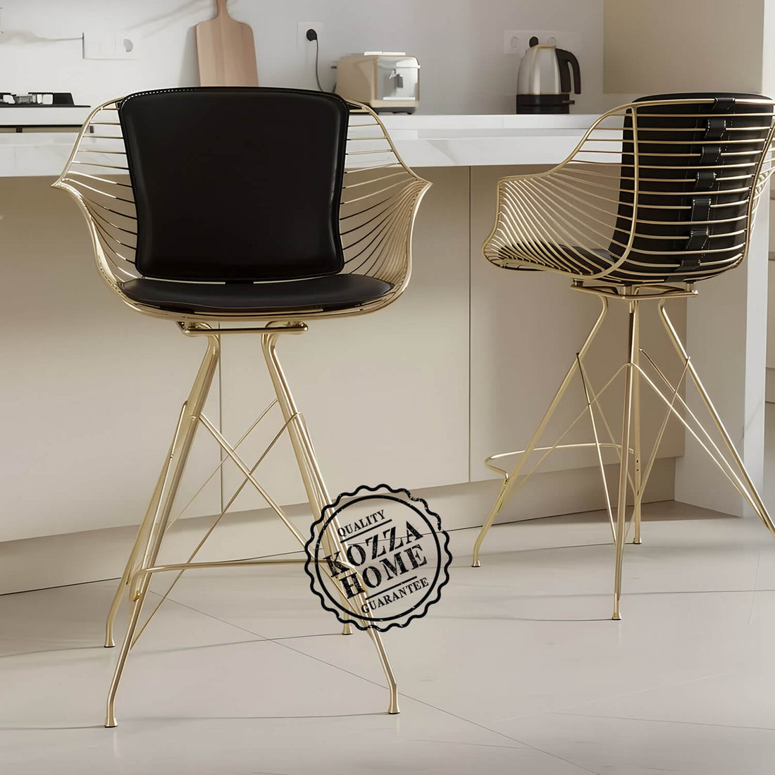 M9 Bar Sandalye (Gold)