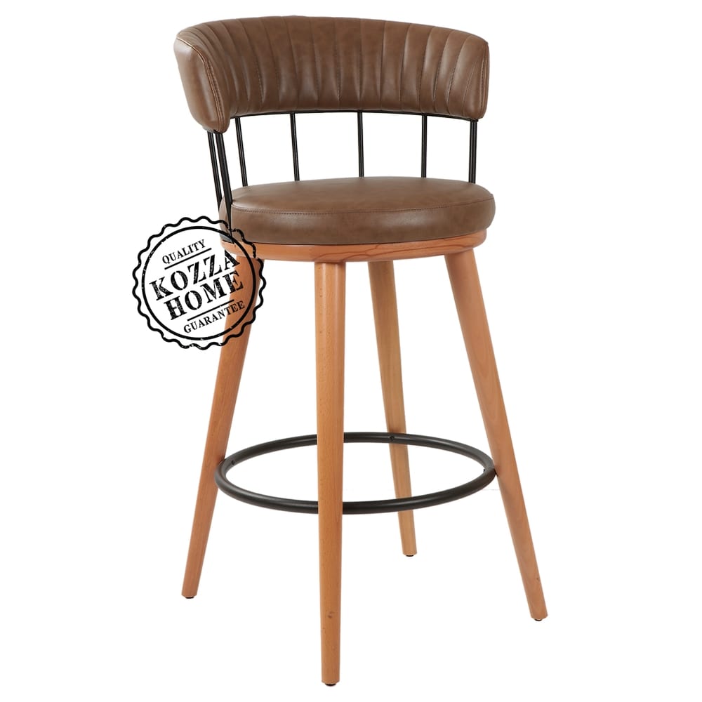 Bronx Bar Sandalye (Naturel)