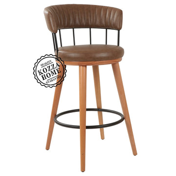 Bronx Bar Sandalye (Naturel)