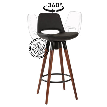 Retro 360 Döner Oturum Bar Sandalye