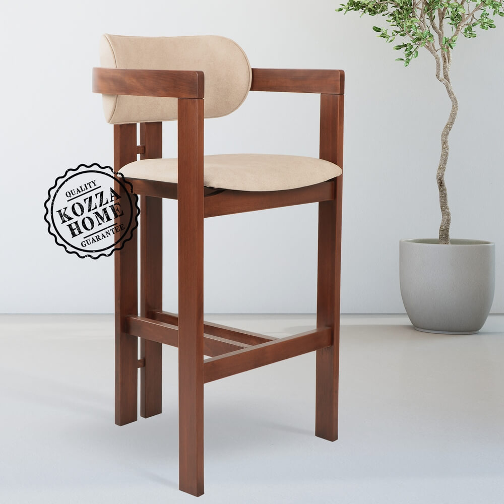 Trio Bar Sandalye (Ceviz)