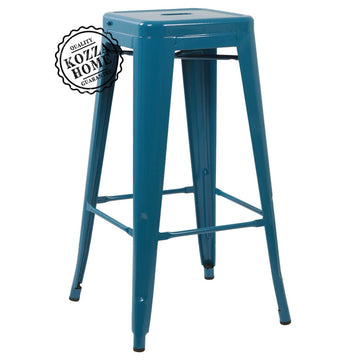 Tolix Bar Tabure (Mavi)