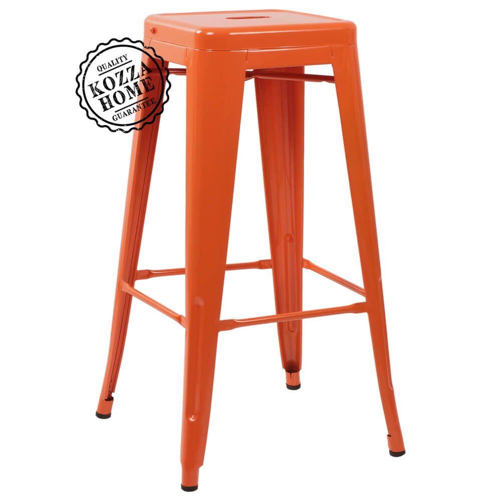 Tolix Bar Tabure (Turuncu)