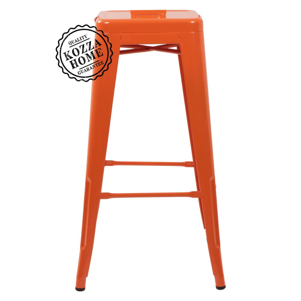 Tolix Bar Tabure (Turuncu)