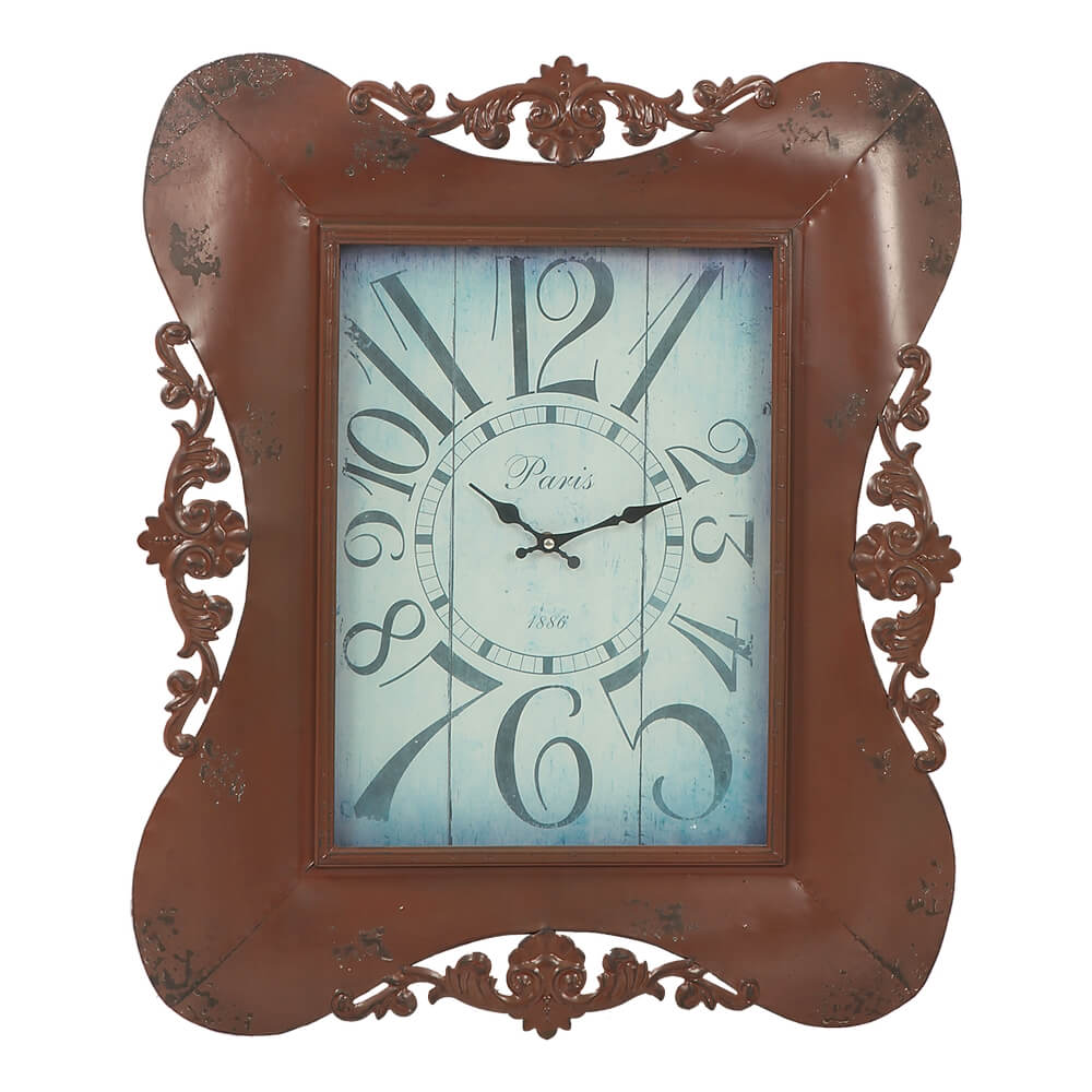 Dekoratif Duvar Saati 1886 Paris