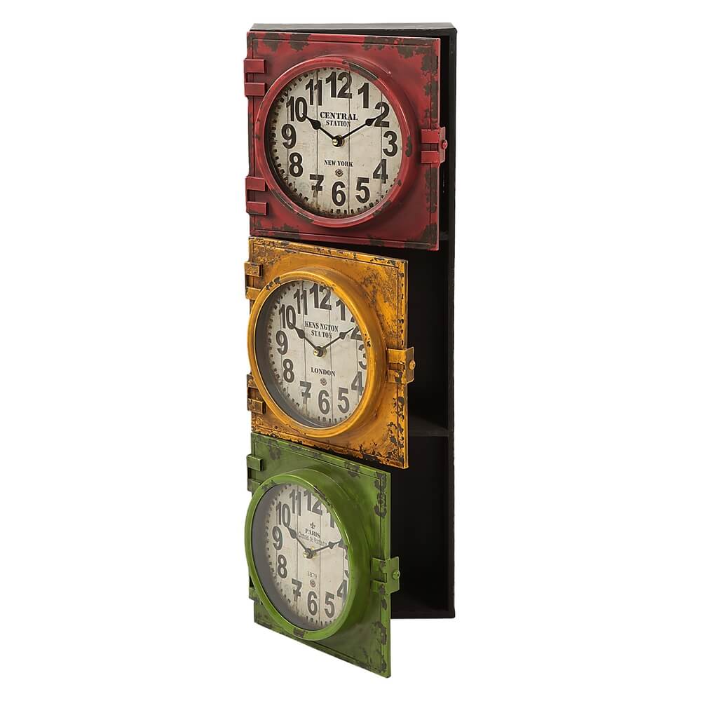 Dekoratif Duvar Saati Traffic