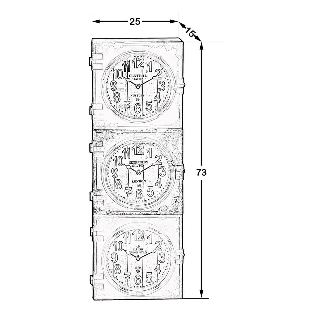 Dekoratif Duvar Saati Traffic