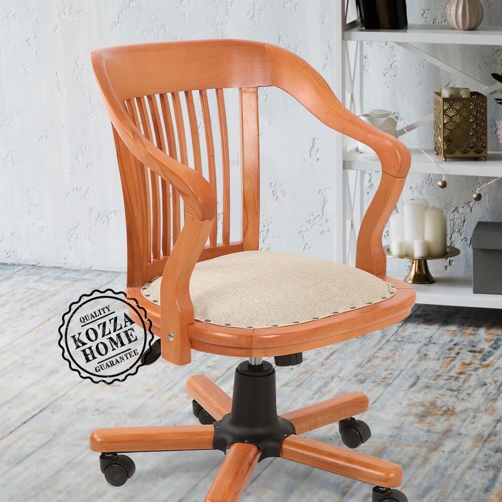 Petra Çalışma Sandalye Naturel