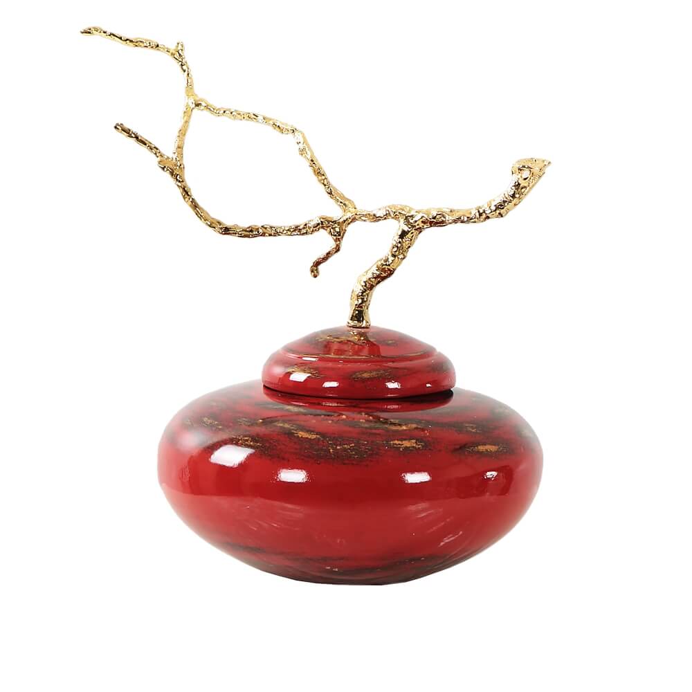 Helen Antik Küp Kırmızı 02