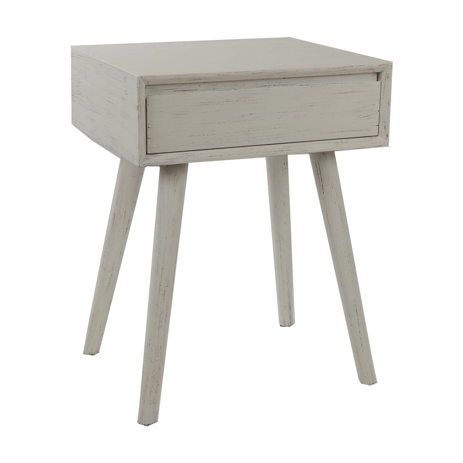 Retro Komodin Beyaz-HL