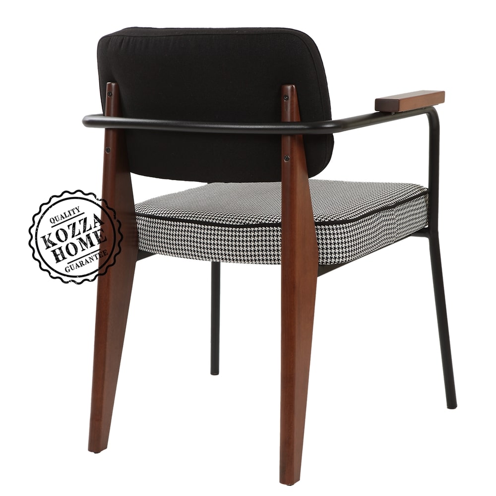 Ergo Ahşap Ayak - Keten Sandalye