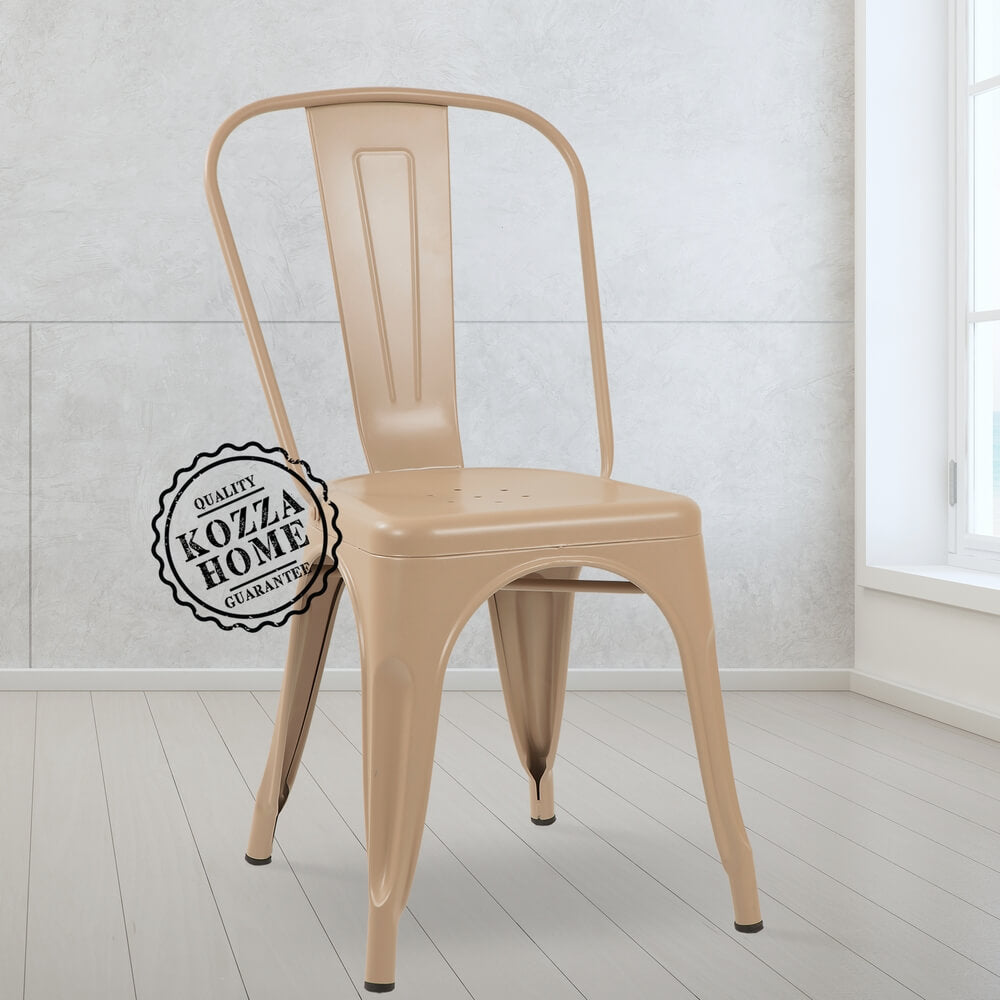 Tolix Sandalye (Bej)