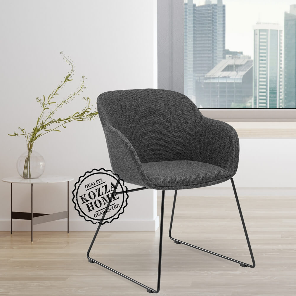 Santana-U Sandalye Antrasit