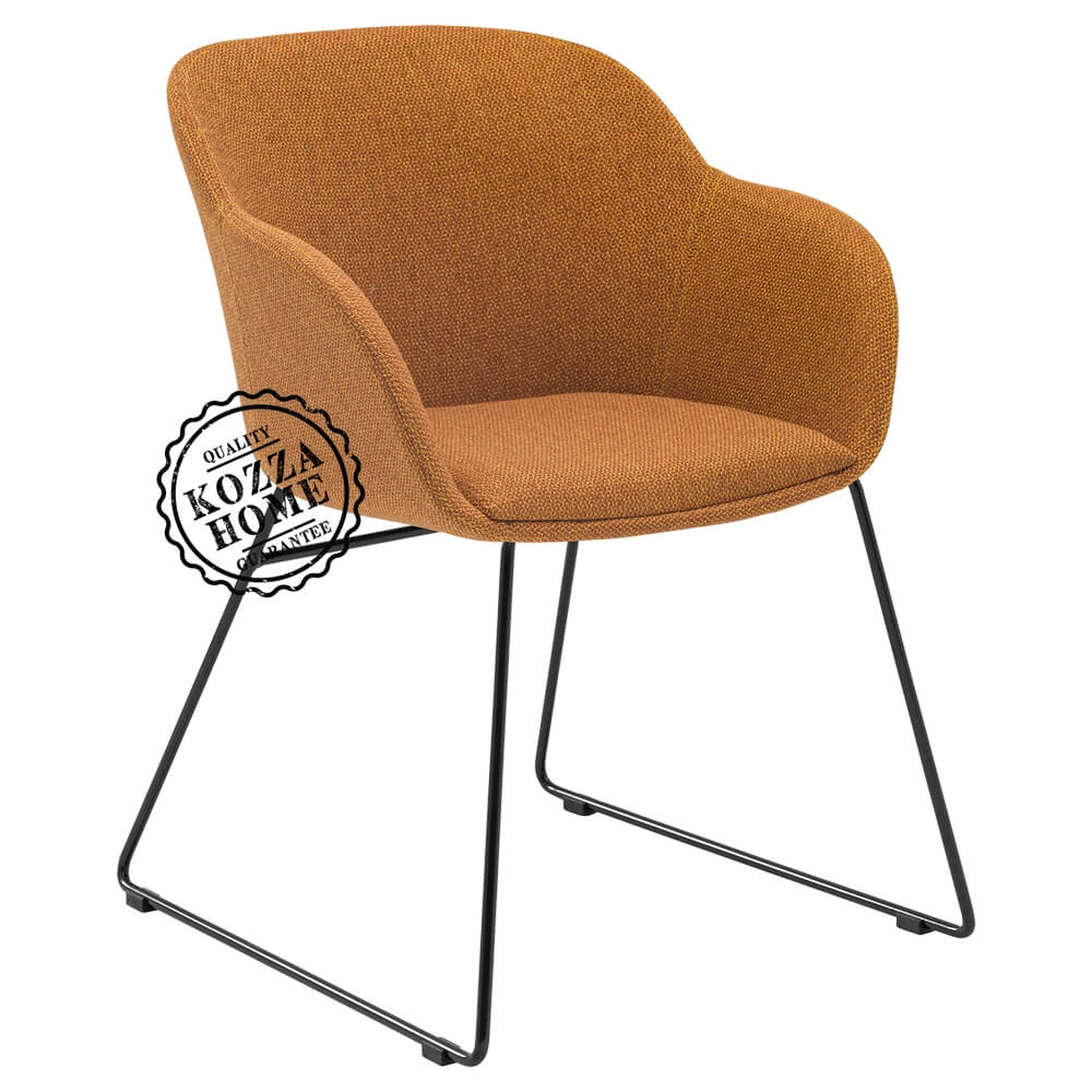 Santana-U Sandalye Hardal