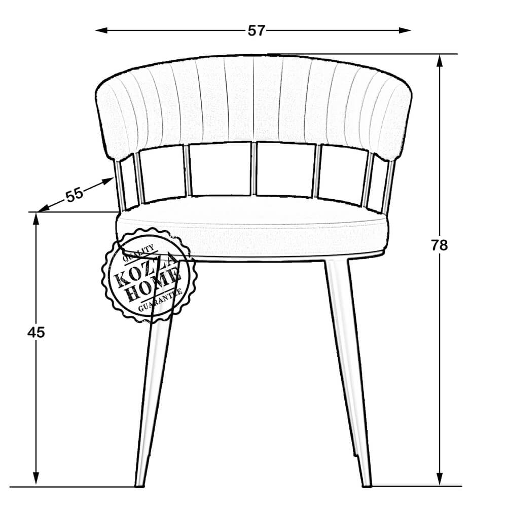 Bronx Metal Sandalye