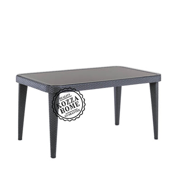 Ottawa 90x150 Bahçe Masa Antrasit