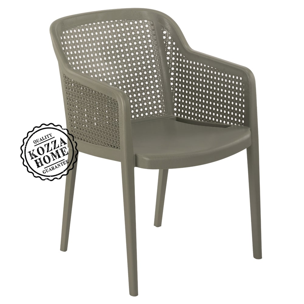 Porto Bahçe Sandalye Çimento Gri