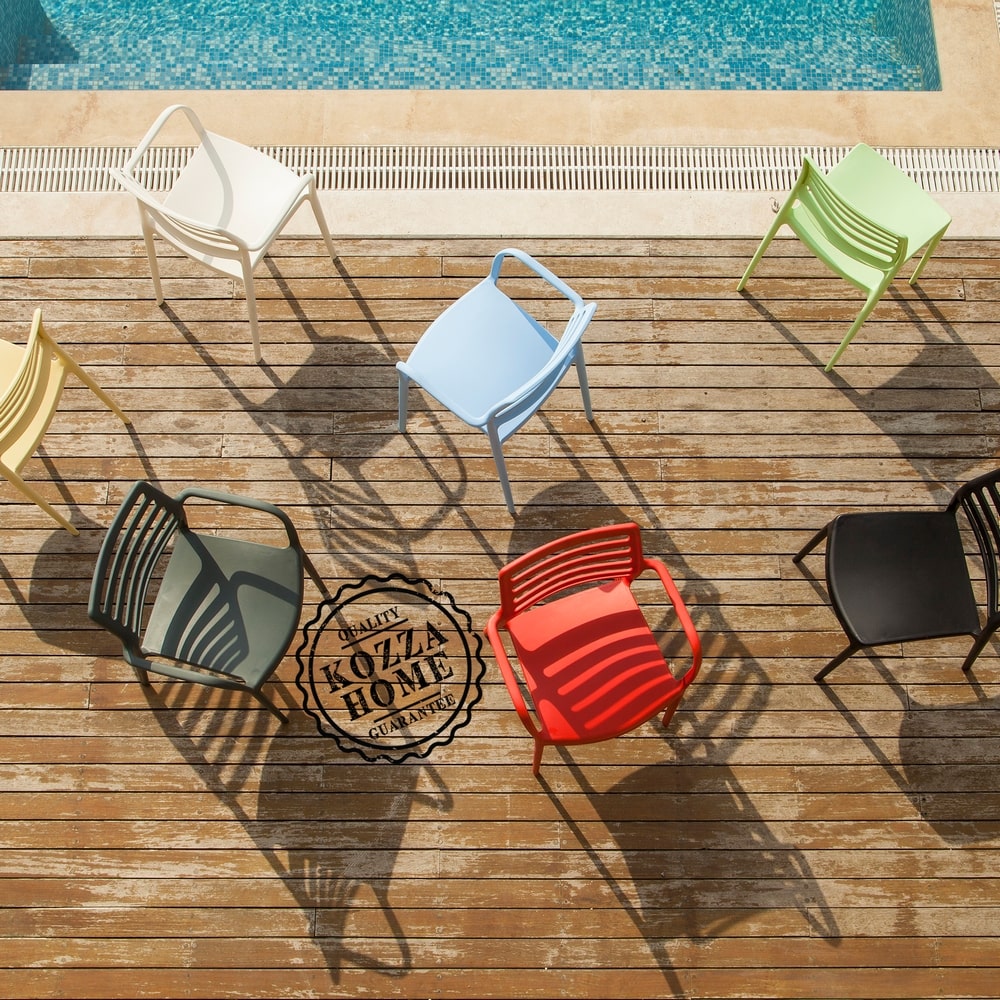 Lixa Bahçe Sandalye Çimento Gri